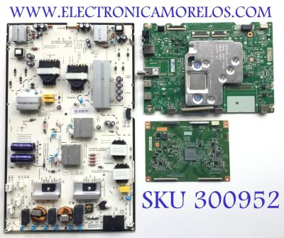 KIT DE TARJETAS PARA TV LG/ MAIN EBT66676501 / EAX69462005 / 66676501 / FUENTE EAY65895652 / LGP82T-21U1 / 65895652 / EPCD327CB1B / 3PCR02851B / T-CON AKKDK1016 / E88441 / EJ6Q2ADNTD1AD096D04700 / PANEL NC820TQF-VXKH1 / MODELO 82UP8770PUA.BUSJLKR